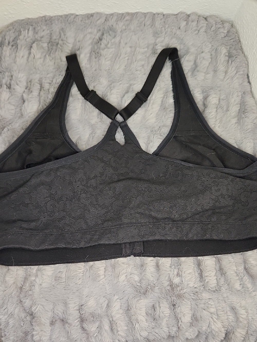 Unlined Full Coverage Front Closure Bra - Picture 6 of 7